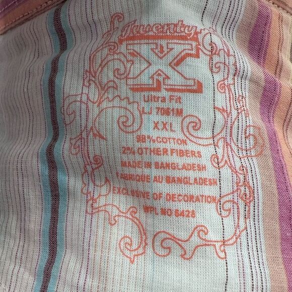 NWT 20X Women’s Long Sleeve Button Down (XXL) - Picture 6 of 8